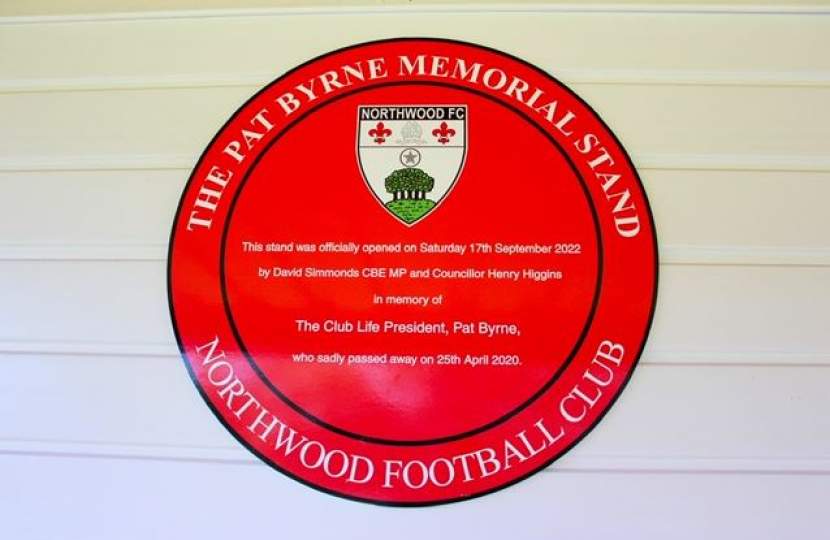 Pat Byrne Memorial Stand