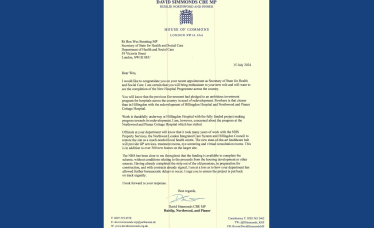 Letter to Wes Streeting